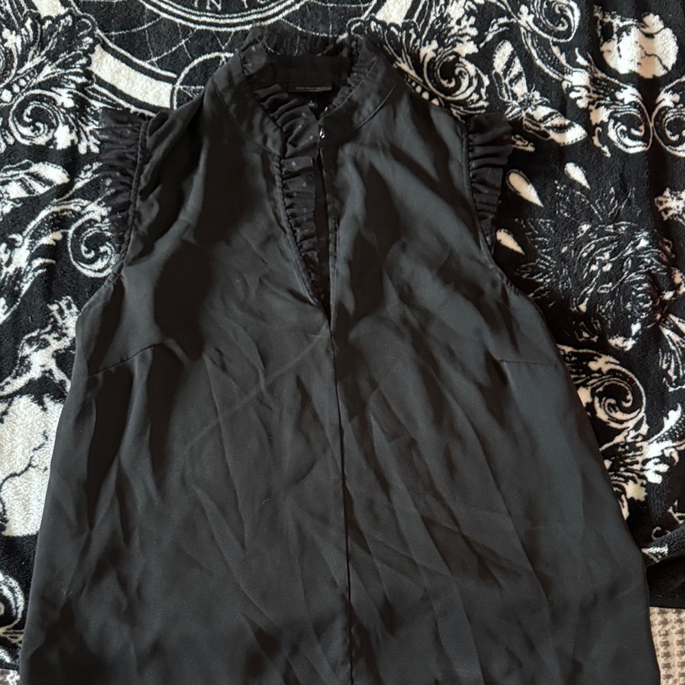 Elegant Black Sleeveless Top